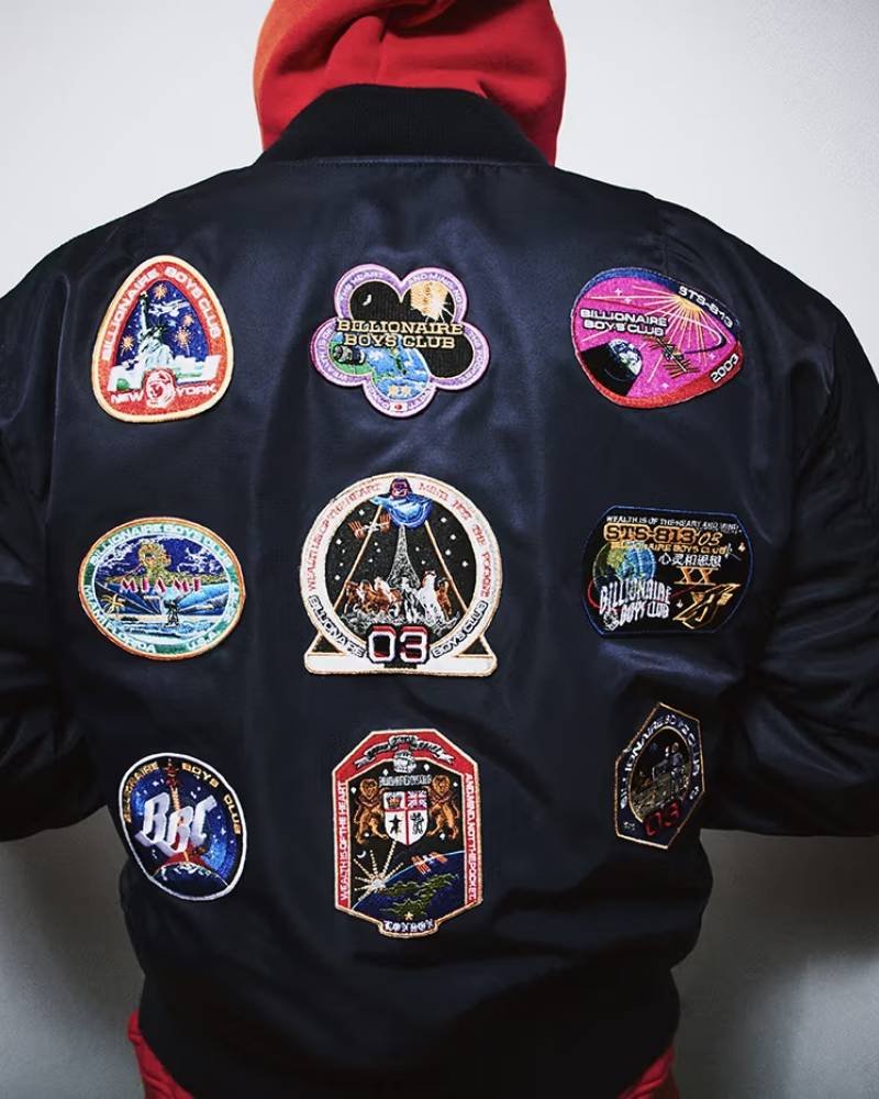 Billionaire Boys Club L2-B Patchwork Flight Jacket Clanton Jacket