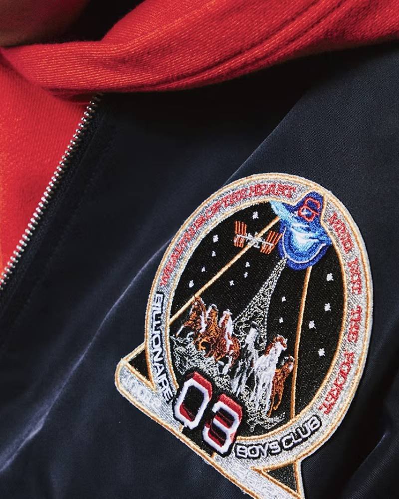 Billionaire Boys Club L2-B Patchwork Flight Jacket Clanton Jacket