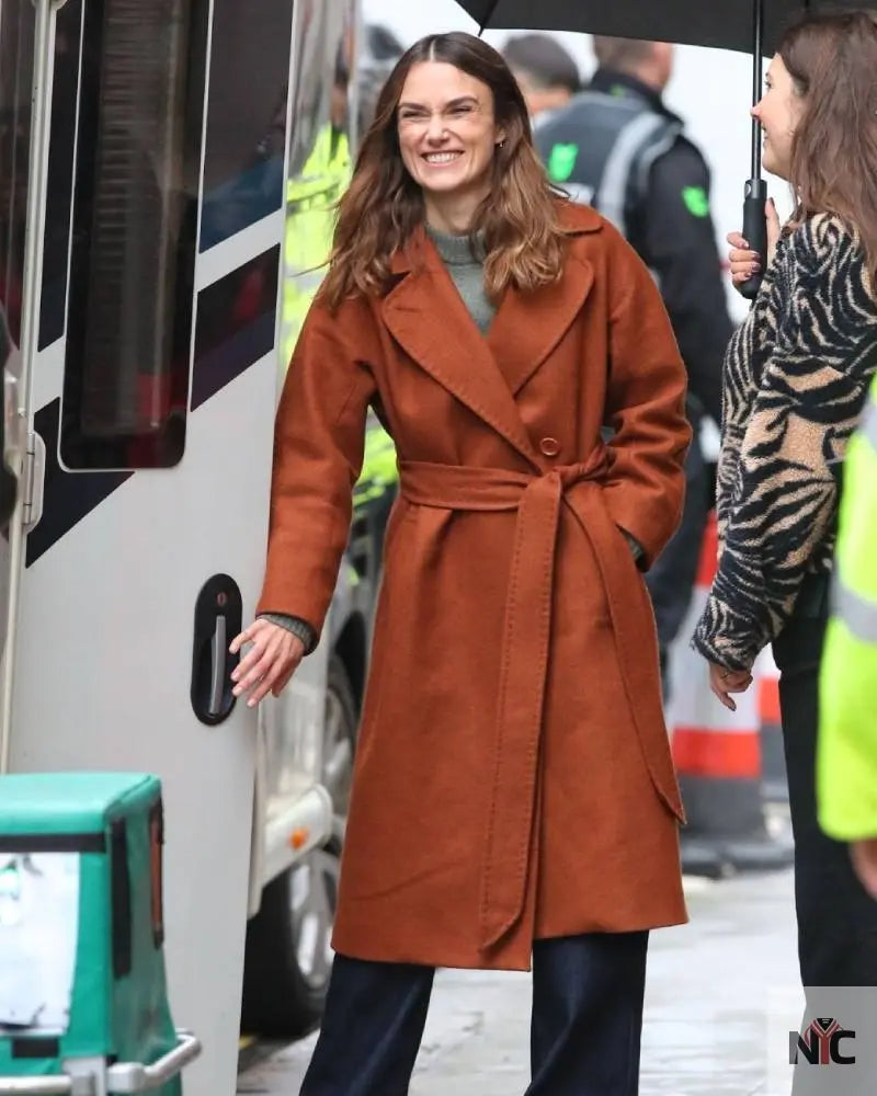 Black Doves Keira Knightley Coat Clanton Jacket