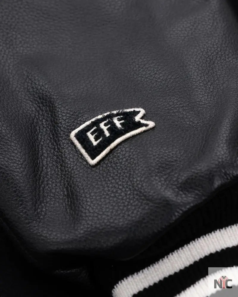 Black Fives Varsity Jacket Clanton Jacket