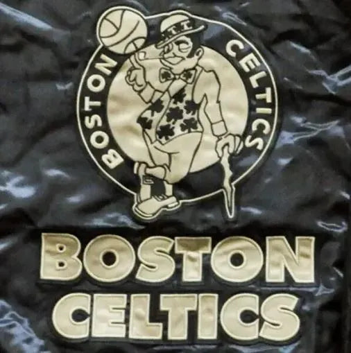 Boston Celtics Black Jacket