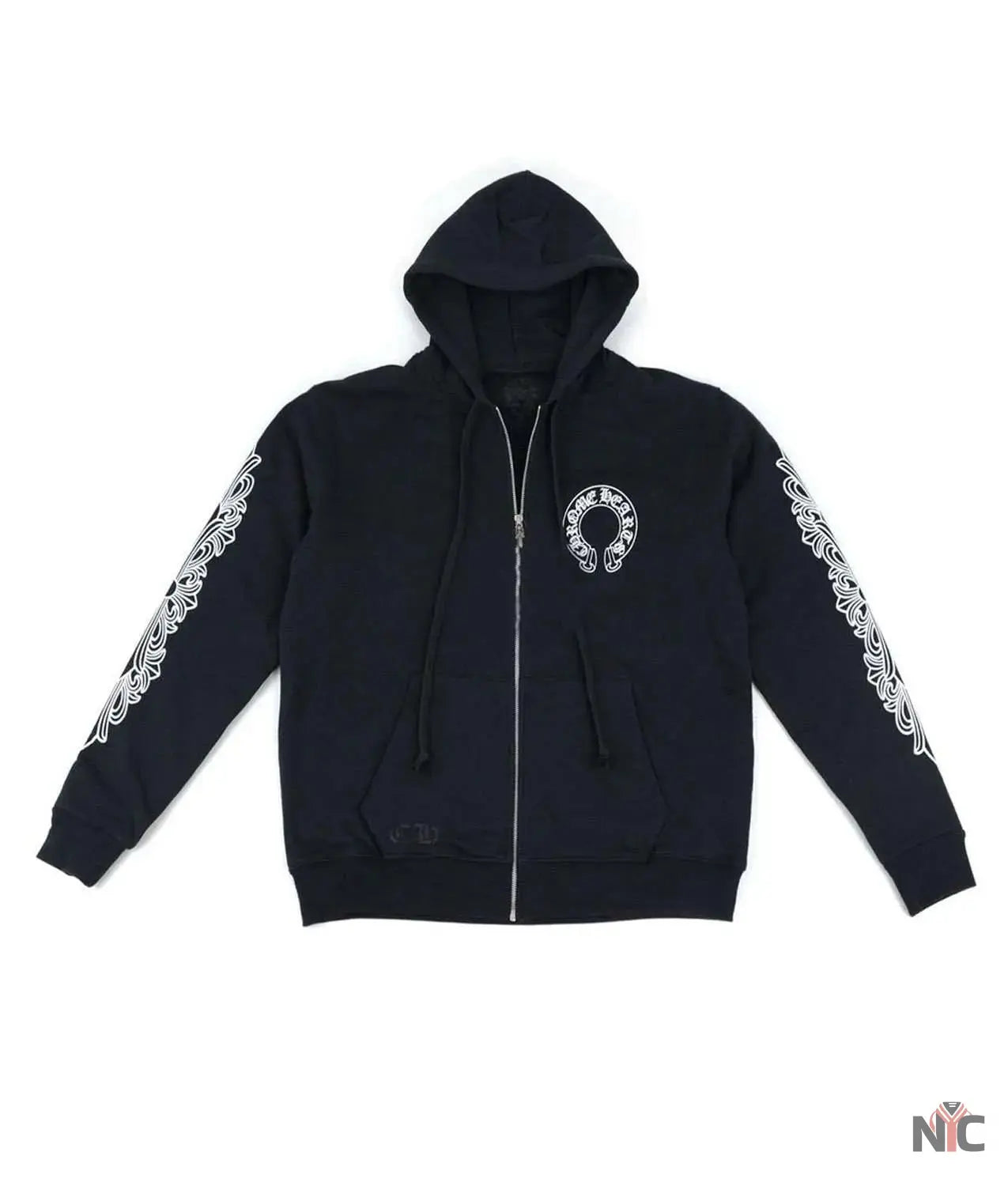 Chrome Hearts Floral Cross Hoodie Clanton Jacket