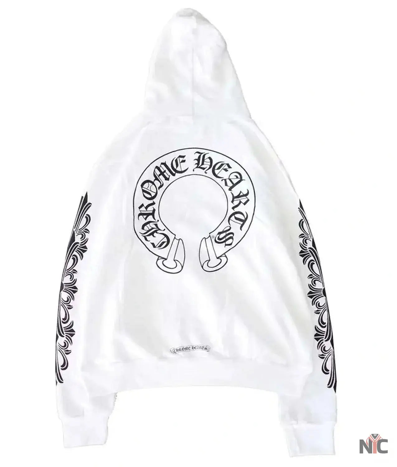 Chrome Hearts Floral Cross Hoodie Clanton Jacket