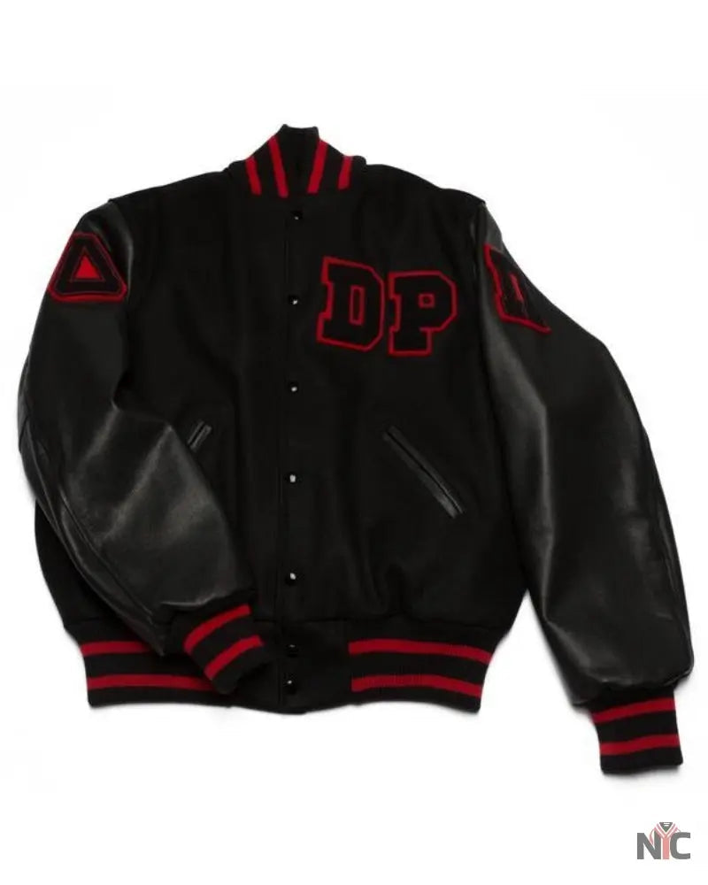 Daft Punk Delta Pi Varsity Jacket Clanton Jacket
