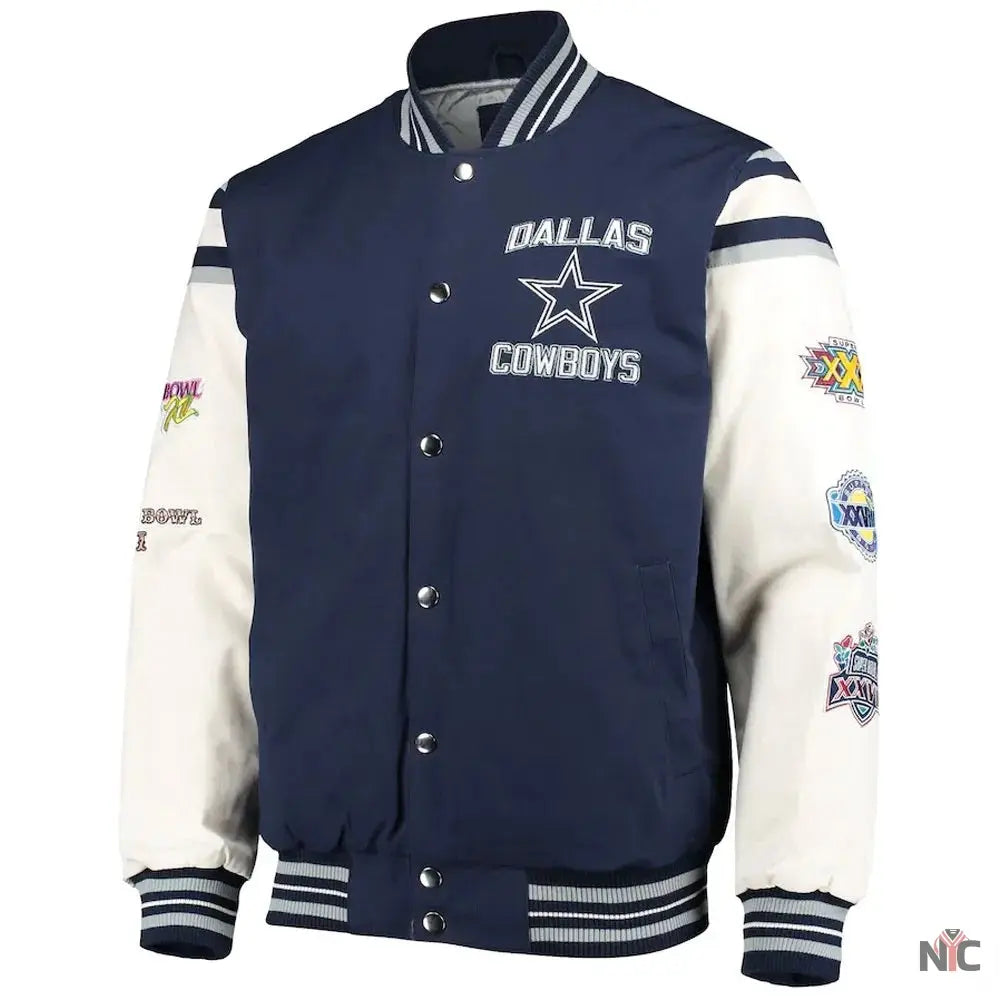 Dallas Cowboys Championship Jacket Clanton Jacket