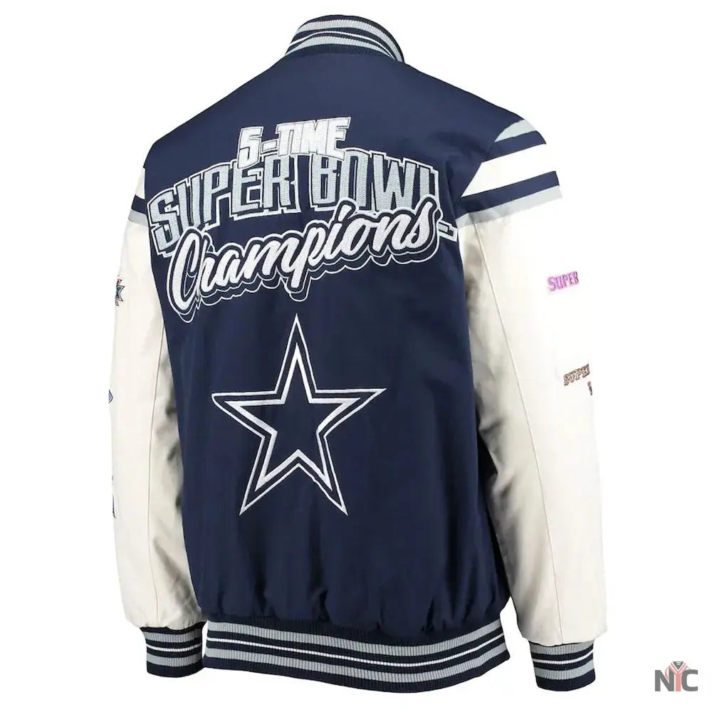 Dallas Cowboys Championship Jacket Clanton Jacket