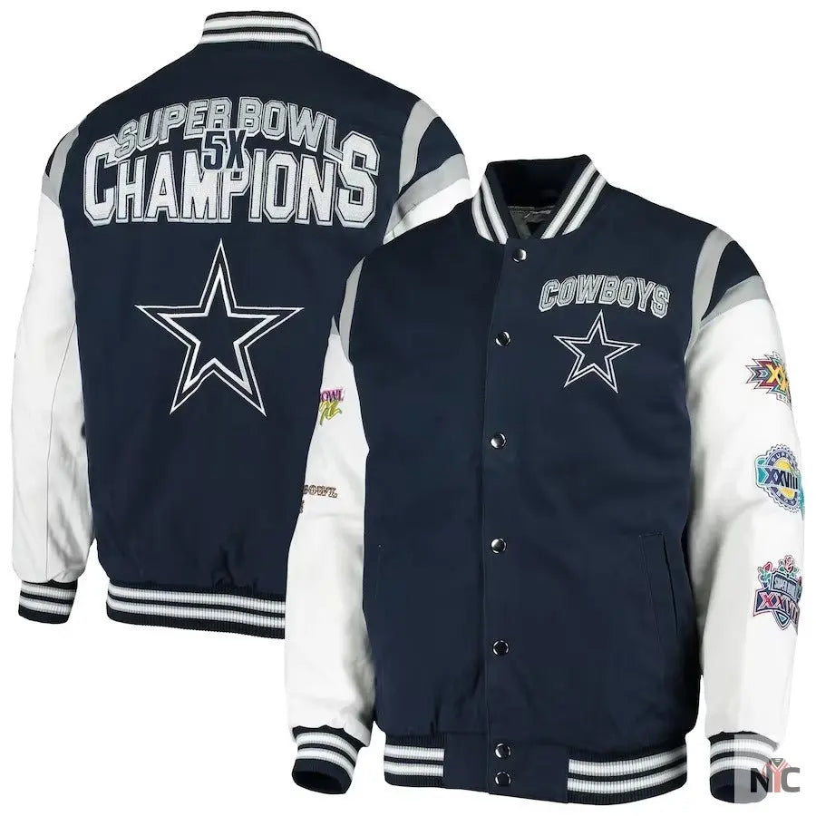 Dallas Cowboys Championship Jacket Clanton Jacket