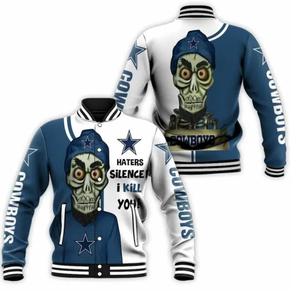 Dallas Cowboys Halloween Varsity Jacket