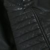 Davis Cafe Racer Black Leather Jacket