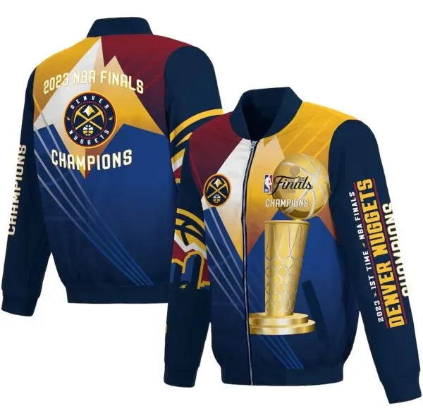 Denver Nuggets 2023 NBA Finals Champions Zip Up Jacket
