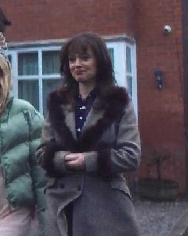 Film Club S01 Aimee Lou Wood Long Coat