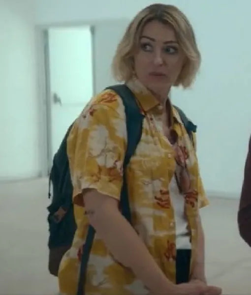 Frauds S01 Suranne Jones Yellow Shirt