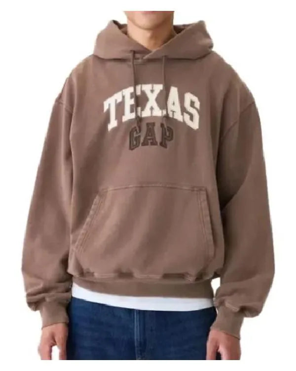 Gap Texas Brown Oversized Hoodie