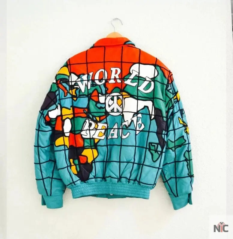 Global Love Peace Jeff Hamilton Jacket Clanton Jacket