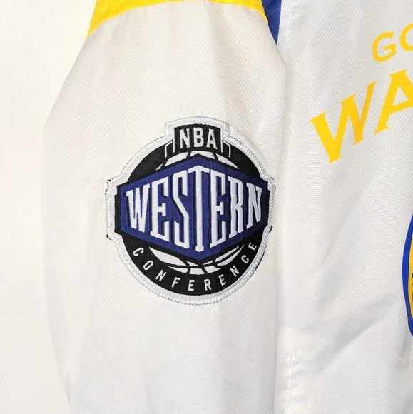 Golden State Warriors White Jacket