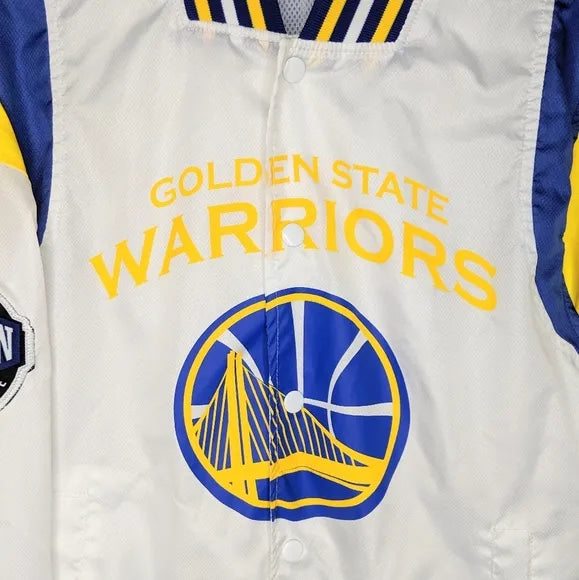 Golden State Warriors White Jacket