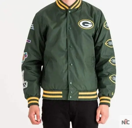 Green Bay Packers Championship Jacket Clanton Jacket