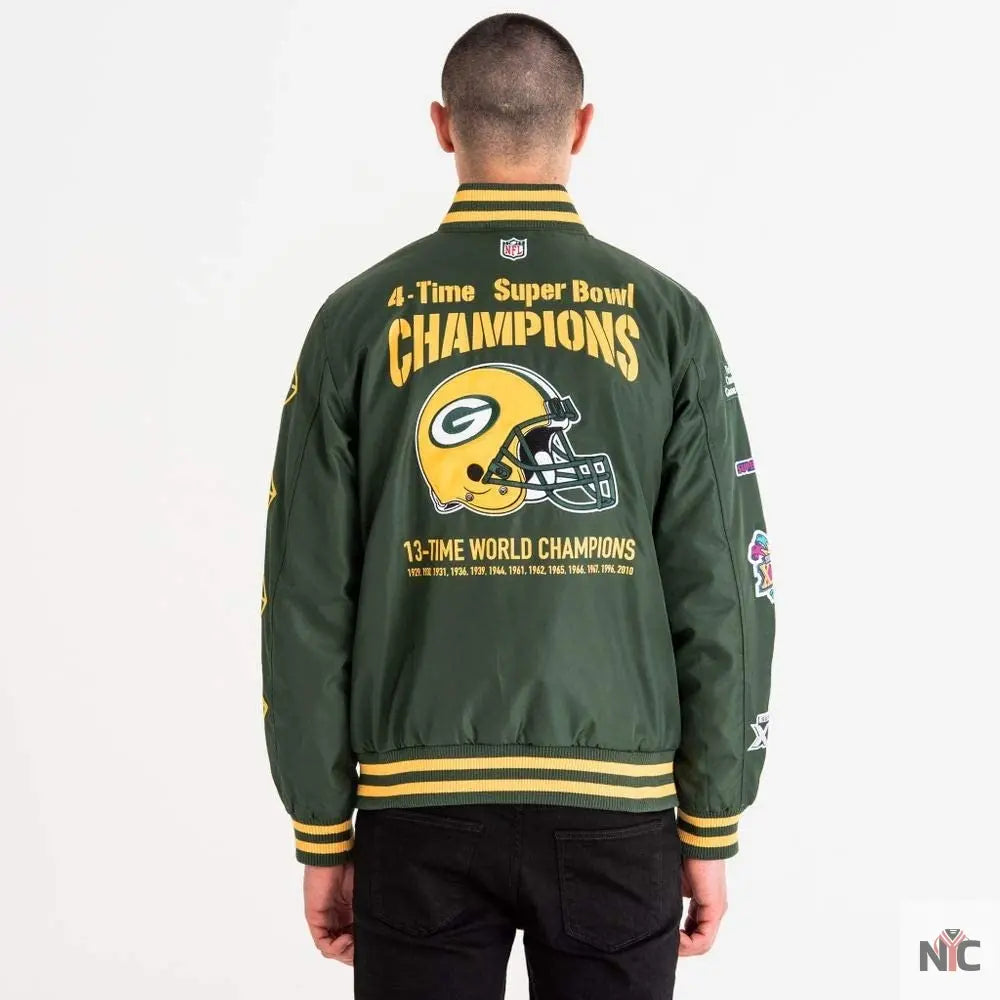 Green Bay Packers Championship Jacket Clanton Jacket