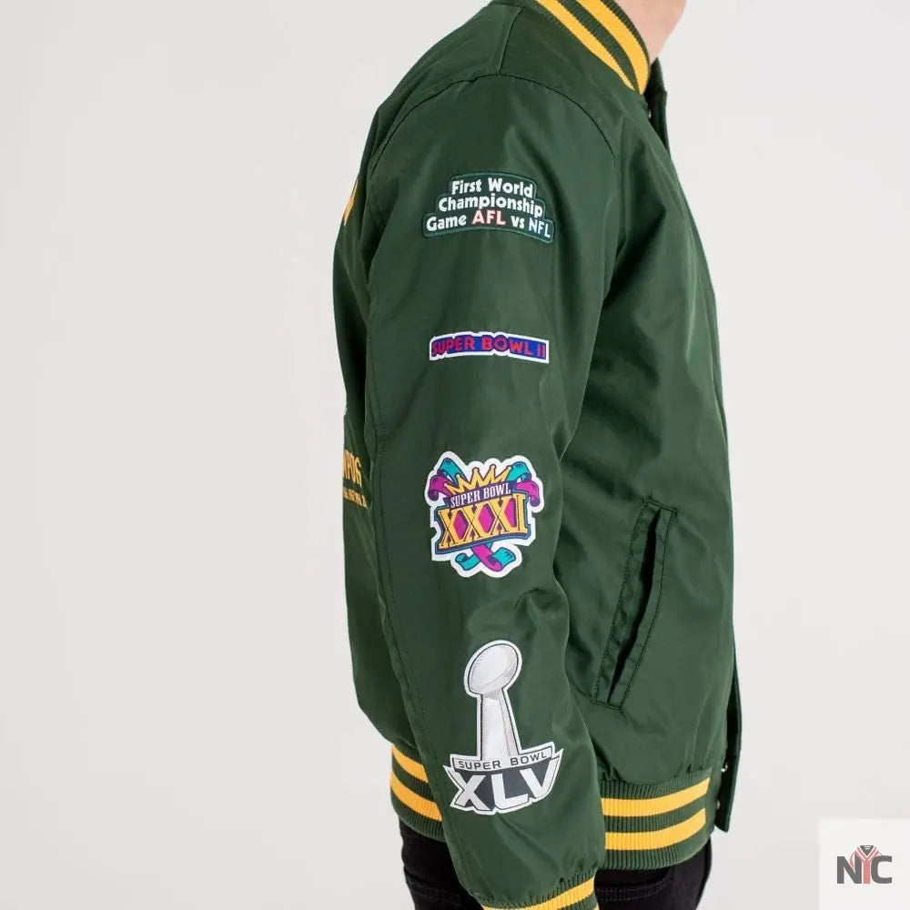Green Bay Packers Championship Jacket Clanton Jacket