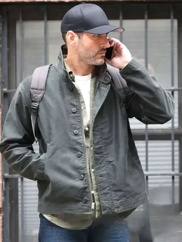 Hart Hoxton CIA Grey Cotton Jacket