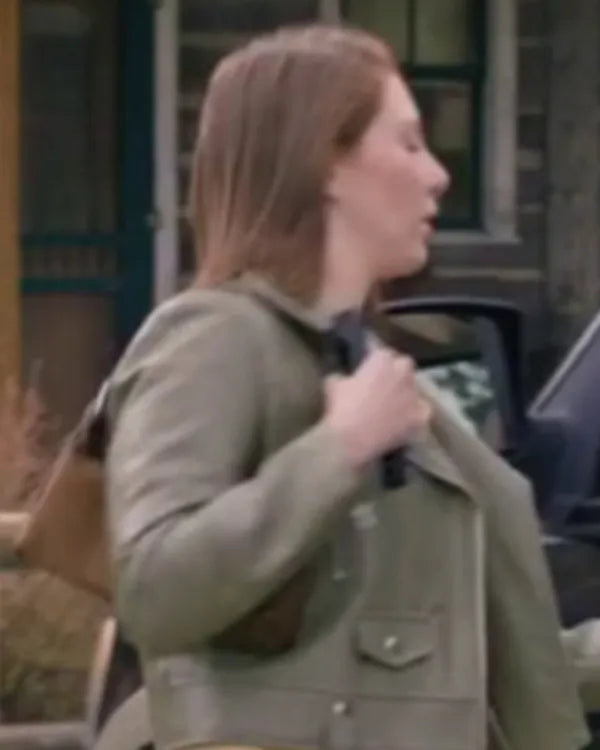 Heartland S19 Baye McPherson Green Leather Jacket