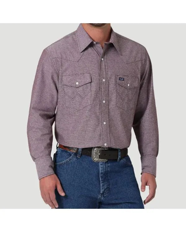 Heartland S19 Spencer Lord Purple Button Down Shirt