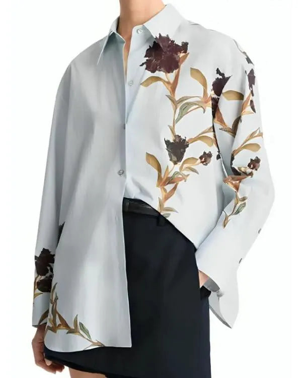 High Potential S02 Floral Printed Shirt