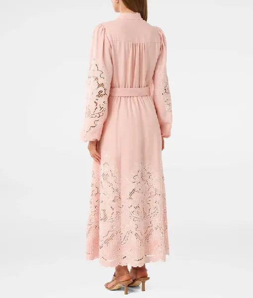 Home and Away 2025 Ada Nicodemou Embroidered Mini Dress