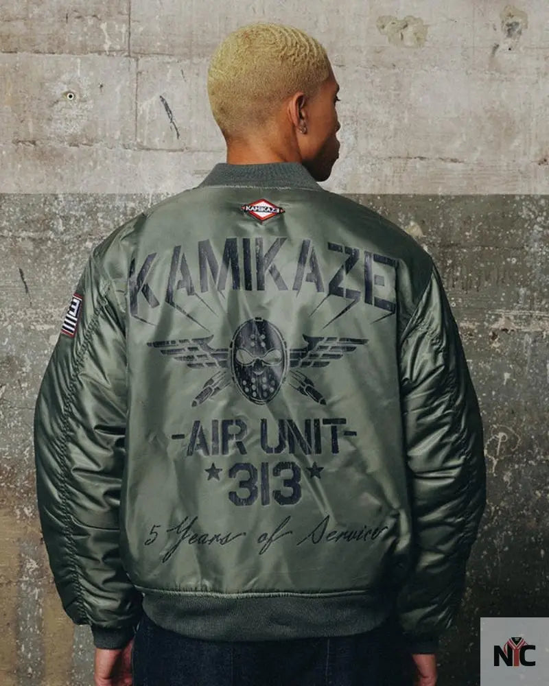 Kamikaze Pilot Bomber Jacket Clanton Jacket