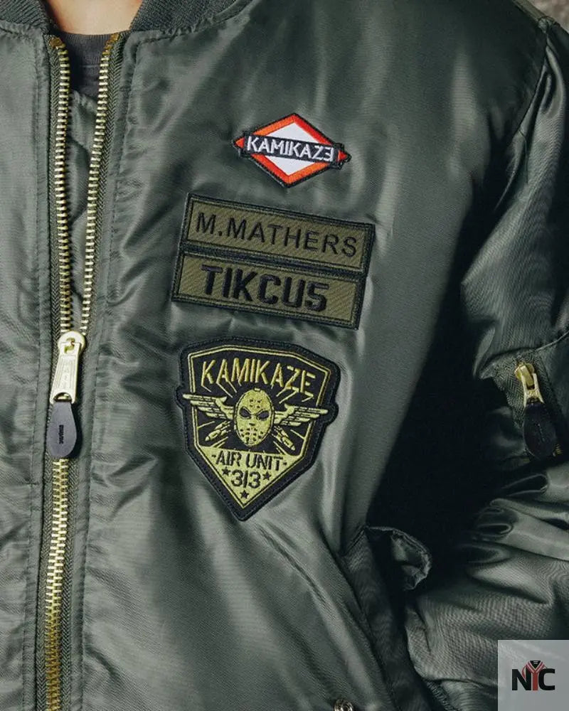 Kamikaze Pilot Bomber Jacket Clanton Jacket