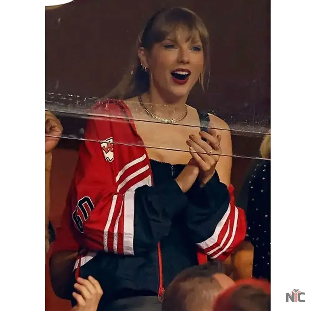 Kansas City Chiefs Game Taylor Swift Jacket Clanton Jacket