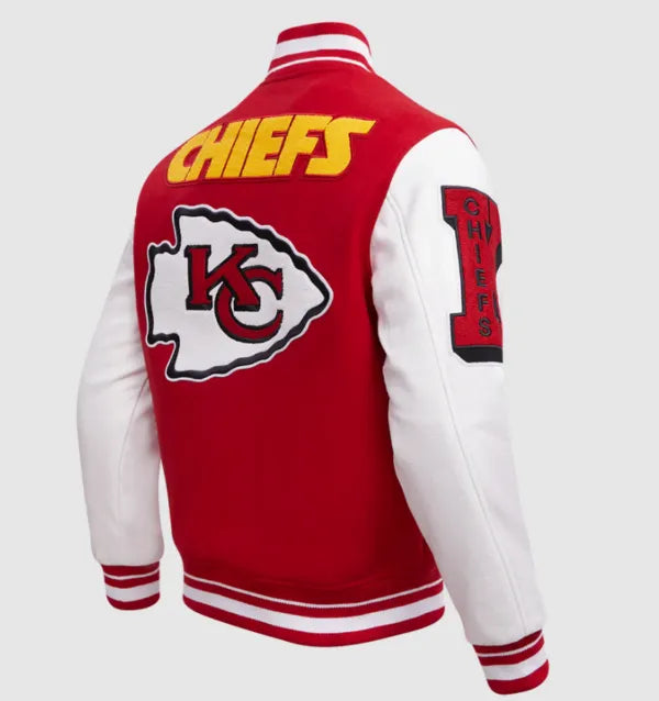 Kansas City Chiefs Mashup NFL Varsity Jacket