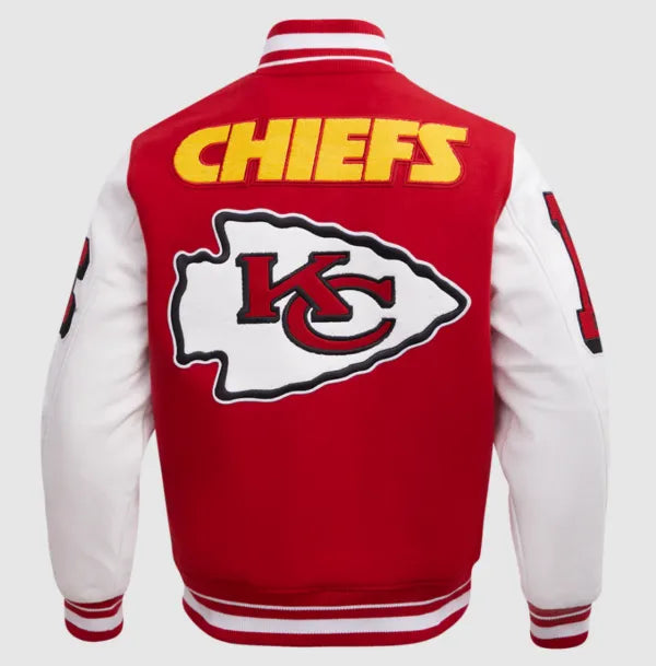 Kansas City Chiefs Mashup NFL Varsity Jacket