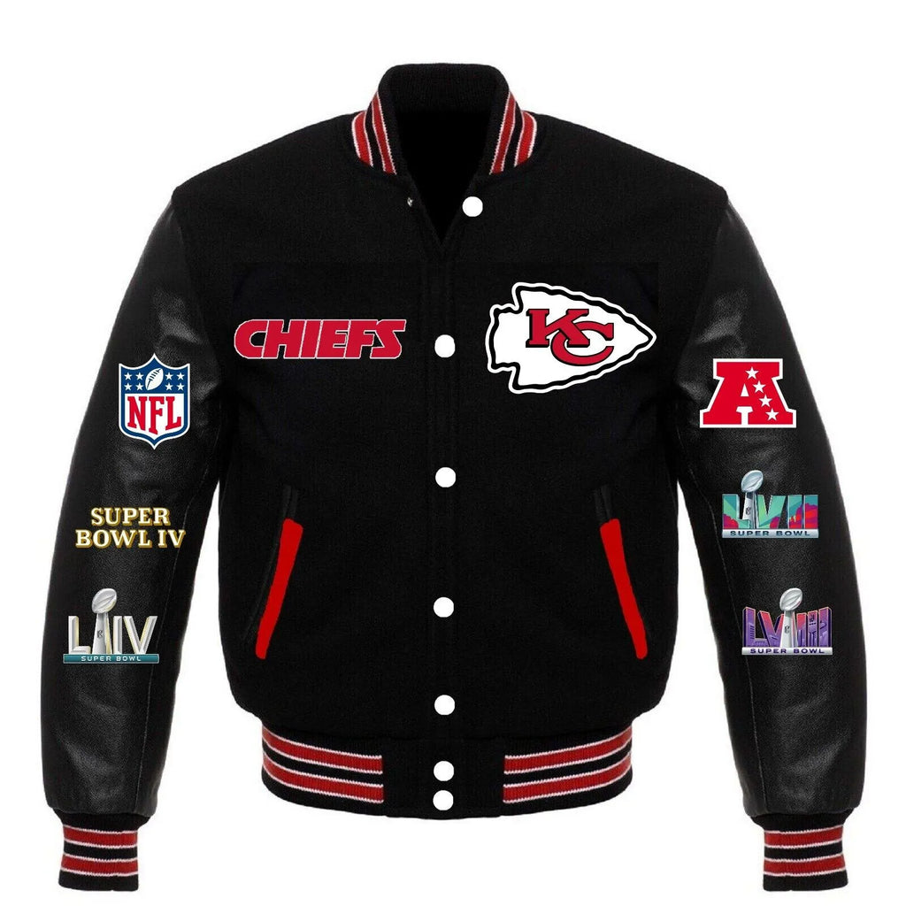 Kansas City Chiefs Super Bowl Championship 2024 Varsity jacket