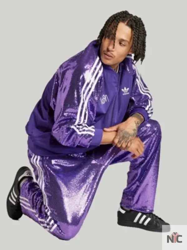 Korn Purple Tracksuit Clanton Jacket