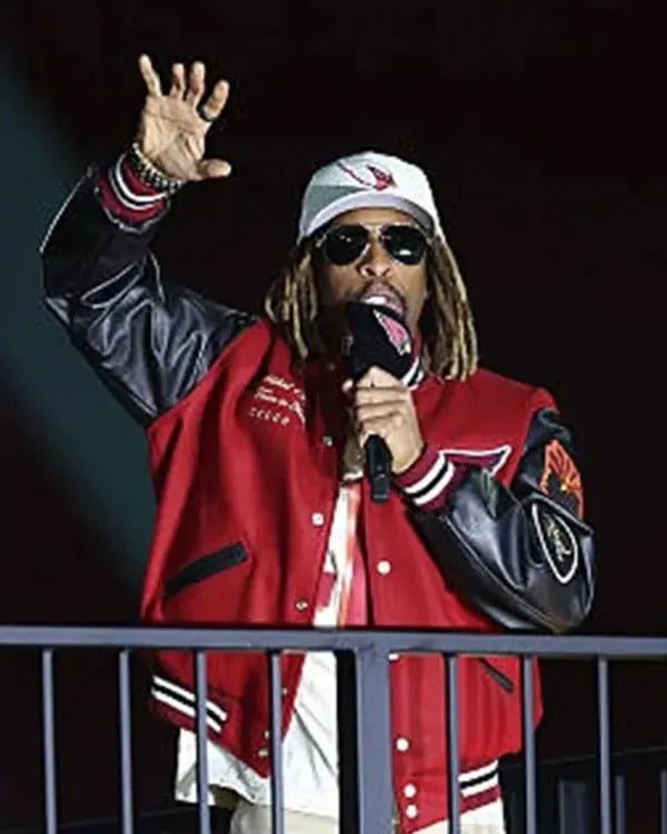 Lil Jon 2025 Halftime Show Cardinals Varsity Letterman Jacket