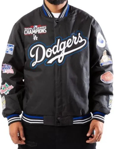 Los Angeles Dodgers Black Championship Jacket