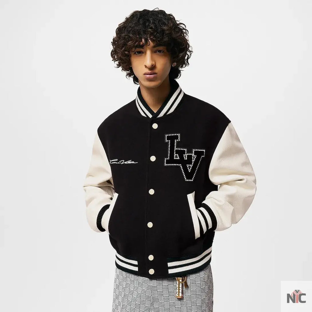 Louis Vuitton Signature Varsity Blouson Jacket Clanton Jacket