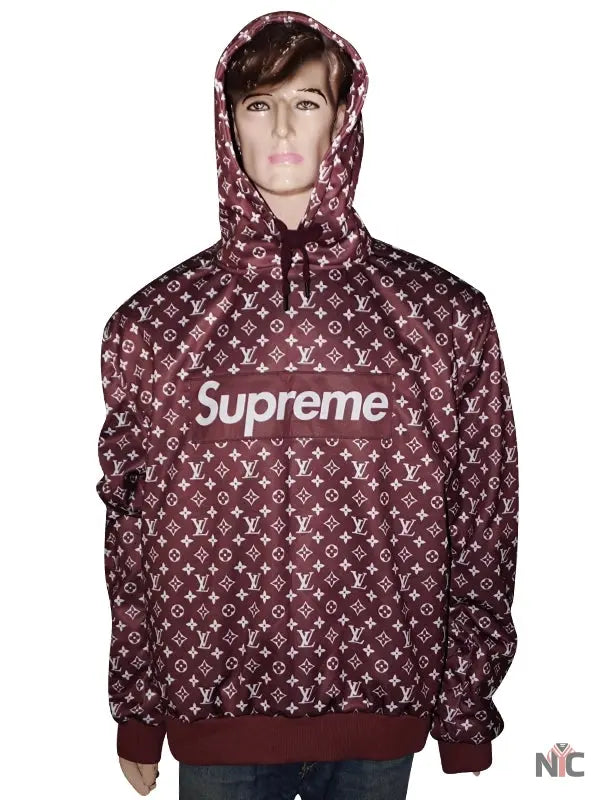 Louis Vuitton Supreme Hoodie Clanton Jacket