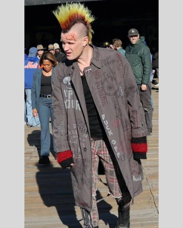 Caught Stealing Matt Smith Brown Coat USA Jackets