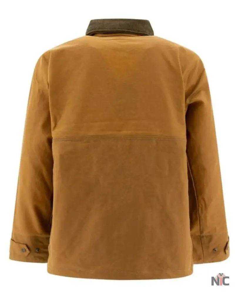 Men’s Filson Brown Tin Cloth Field Jacket Clanton Jacket