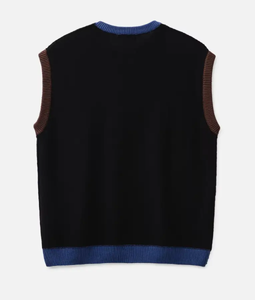 Access Hollywood Scott Evans Abstract Face Vest USA Jackets