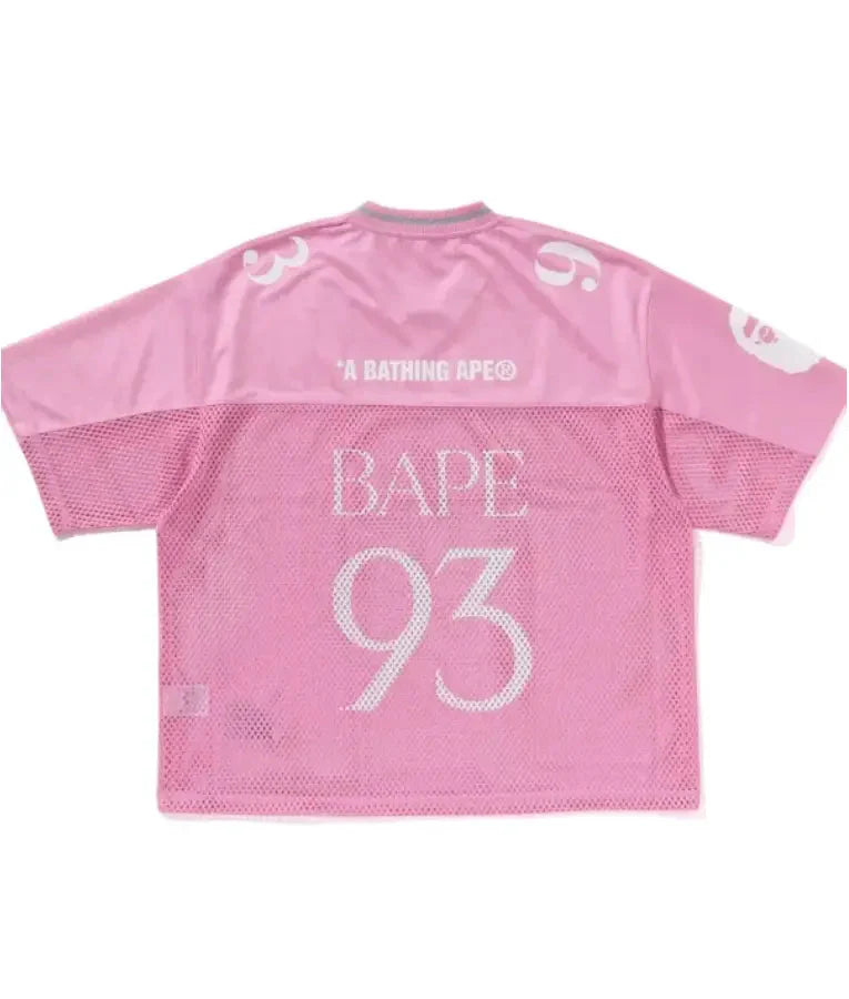 Bape Line Camo Multi Logo Football Jersey USA Jackets