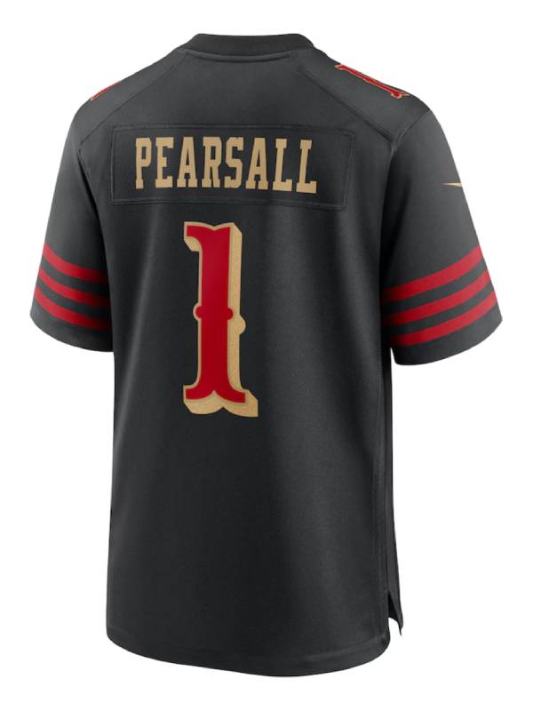 49ers Ricky Pearsall Rivalries Black Jersey USA Jackets