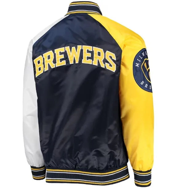 Milwaukee Brewers Satin Jacket