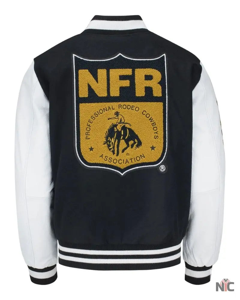 NFR Rodeo Quincy Varsity Jacket Clanton Jacket