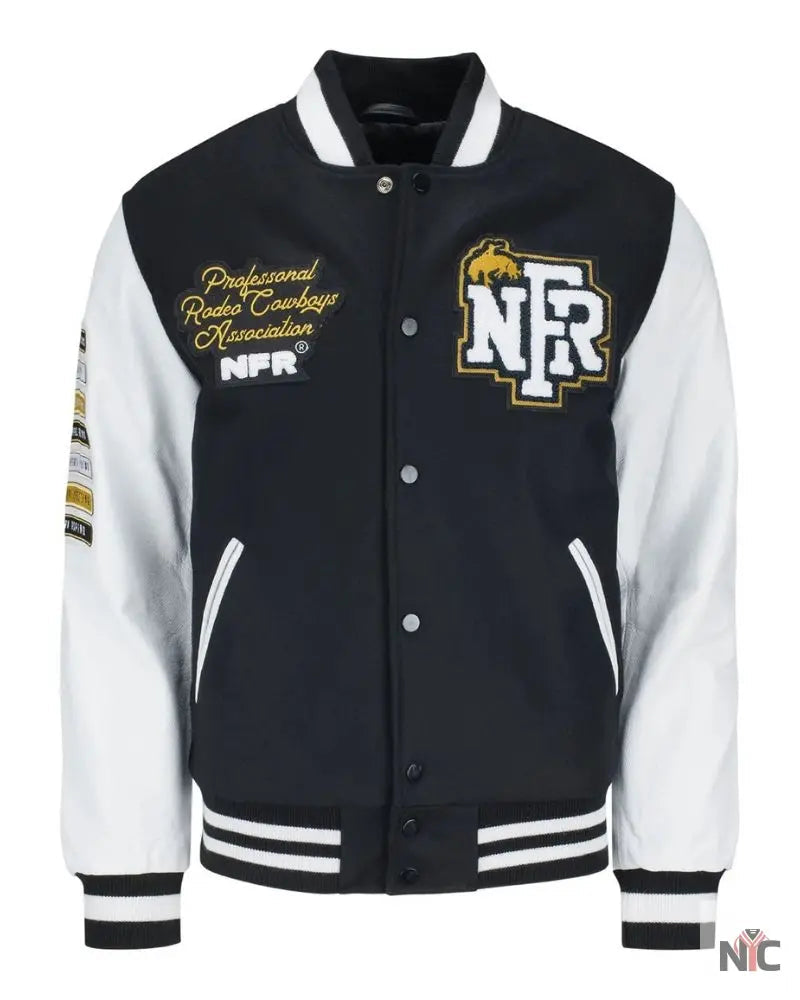 NFR Rodeo Quincy Varsity Jacket Clanton Jacket
