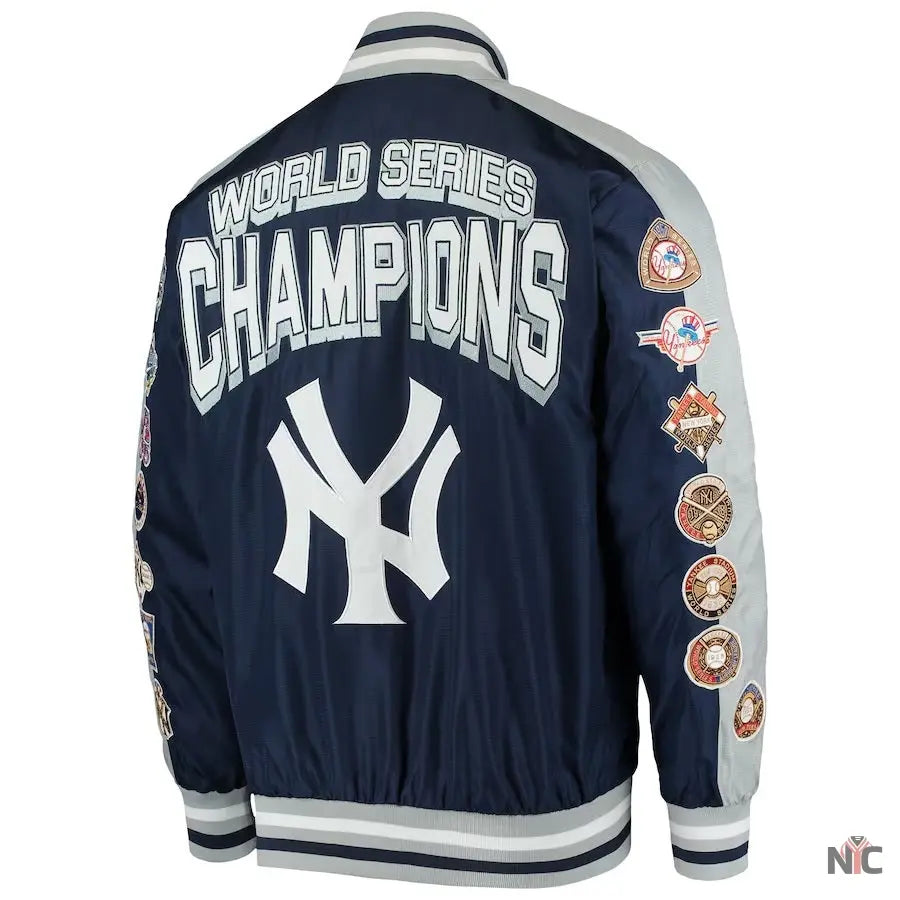 New York Yankees Championship Varsity Jacket Clanton Jacket