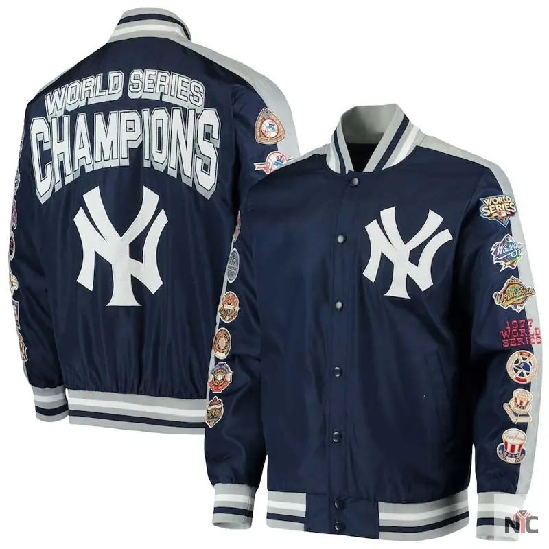 New York Yankees Championship Varsity Jacket Clanton Jacket
