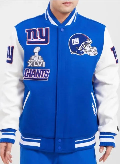 New York Giants Standard Letterman Jacket